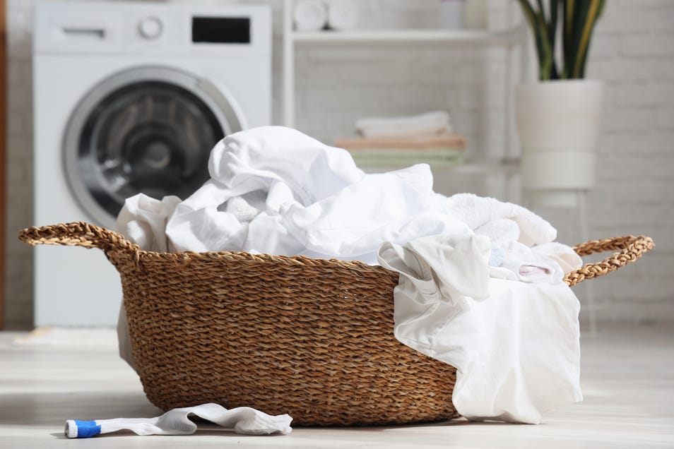how to wash whites with bleach