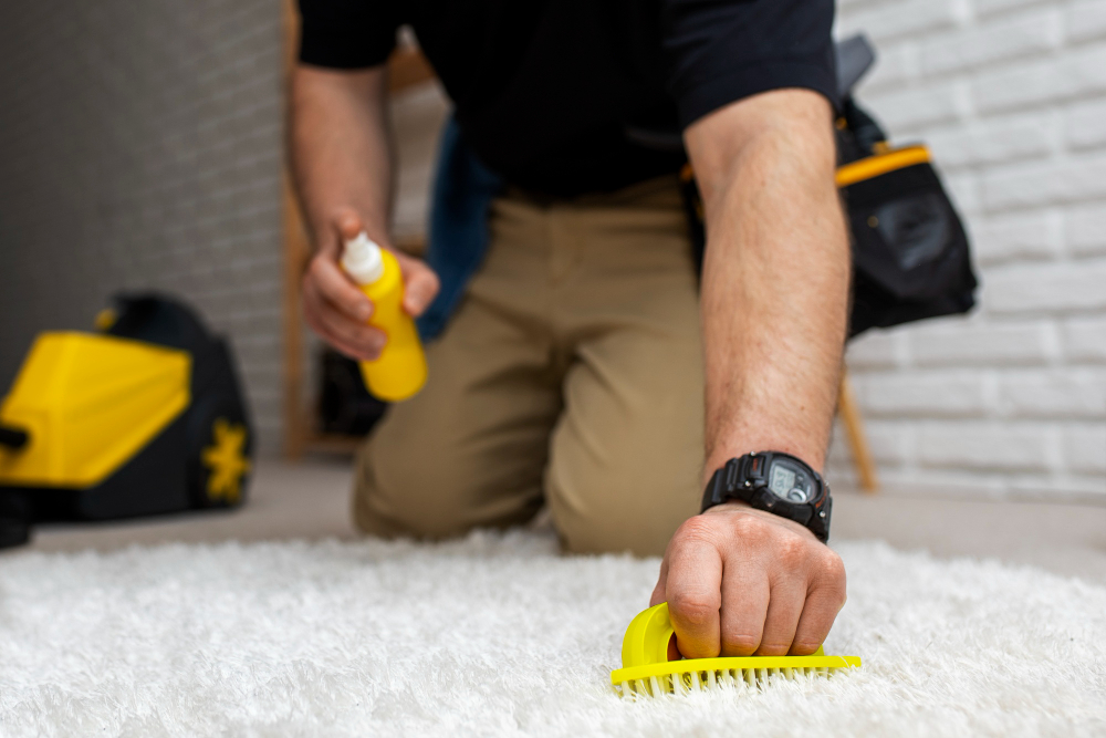 how to use baking soda to clean carpet
