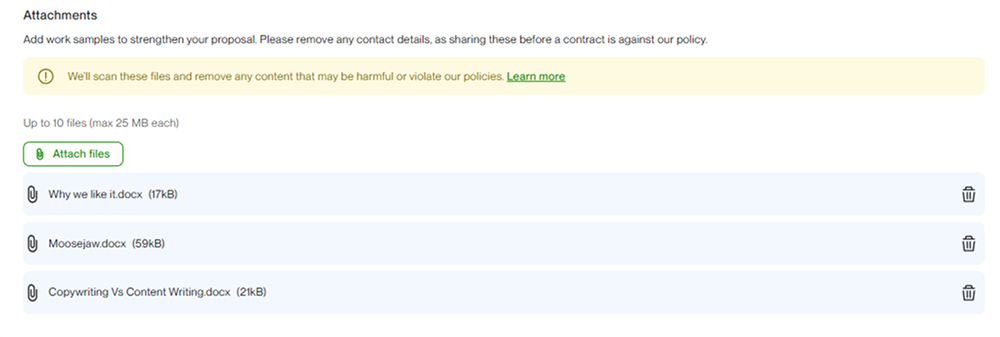 how to write a good proposal on upwork